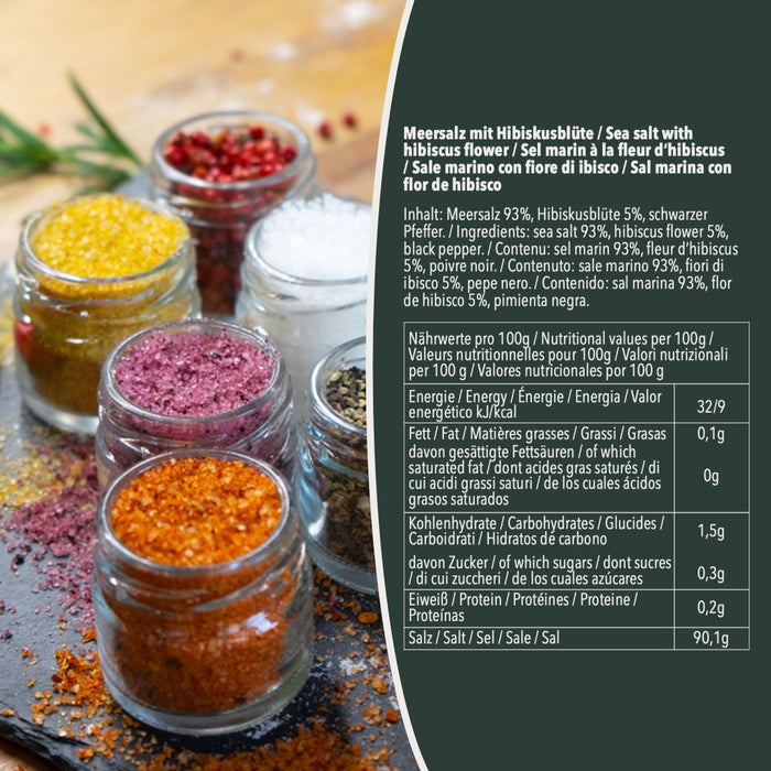 Salz und Pfeffer Gewürze Geschenk Set  mit Meersalz aus Mallorca (Geschenkset Variation 1)