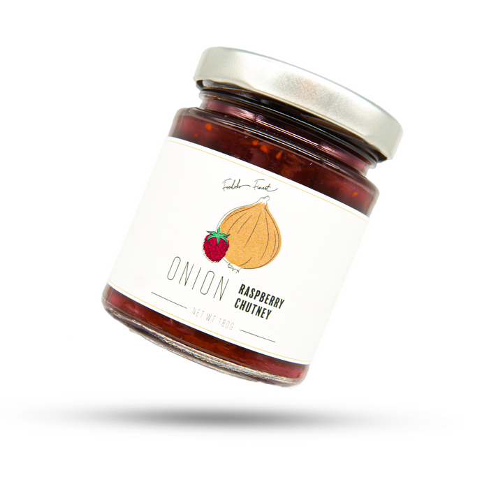 Zwiebel-Himbeer Chutney | würzig-fruchtig  (180g)